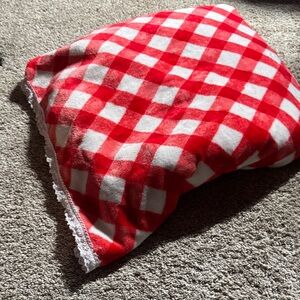 The Pioneer Woman Red and White Checkered Throw Blanket